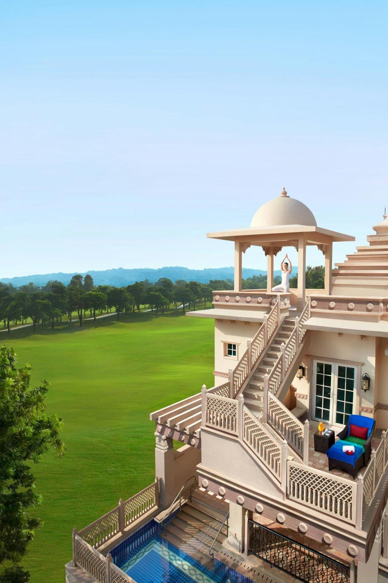 Itc Grand Bharat, A Luxury Collection Retreat, Gurgaon, New Delhi Capital Region Hotel Bagian luar foto
